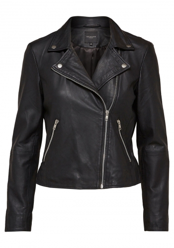 (w) Jacke Selected Marlen Leather