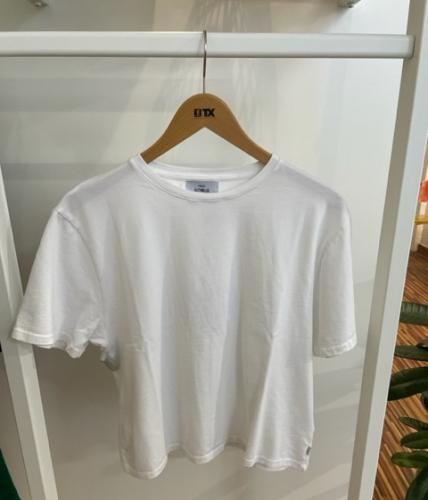 (w) T-Shirt Klitmller Boxy Tee white