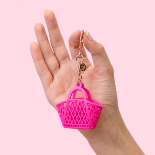 (w) Bag Charms Betty berry pink 