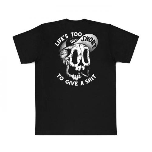 T-Shirt The Dudes Too Short Smokes black 
