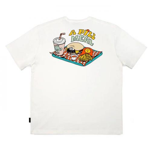 T-Shirt The Dudes A Pill Meal Premium off white