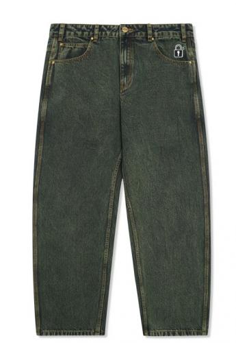 Jeans Butter Goods Lock Baggy washed ivy