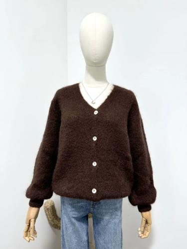 (w) Cardigan 82257 braun