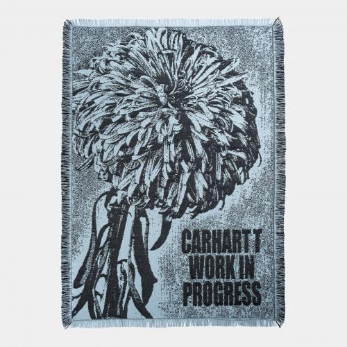 Decke Carhartt WIP Chrysanthemum misty sky